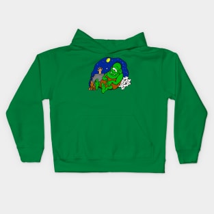 Satisfied Ogre Kids Hoodie